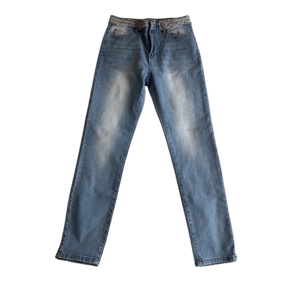 DENIM BLVD Super  High Rise Jeans Women's‎ Size 11 Blue